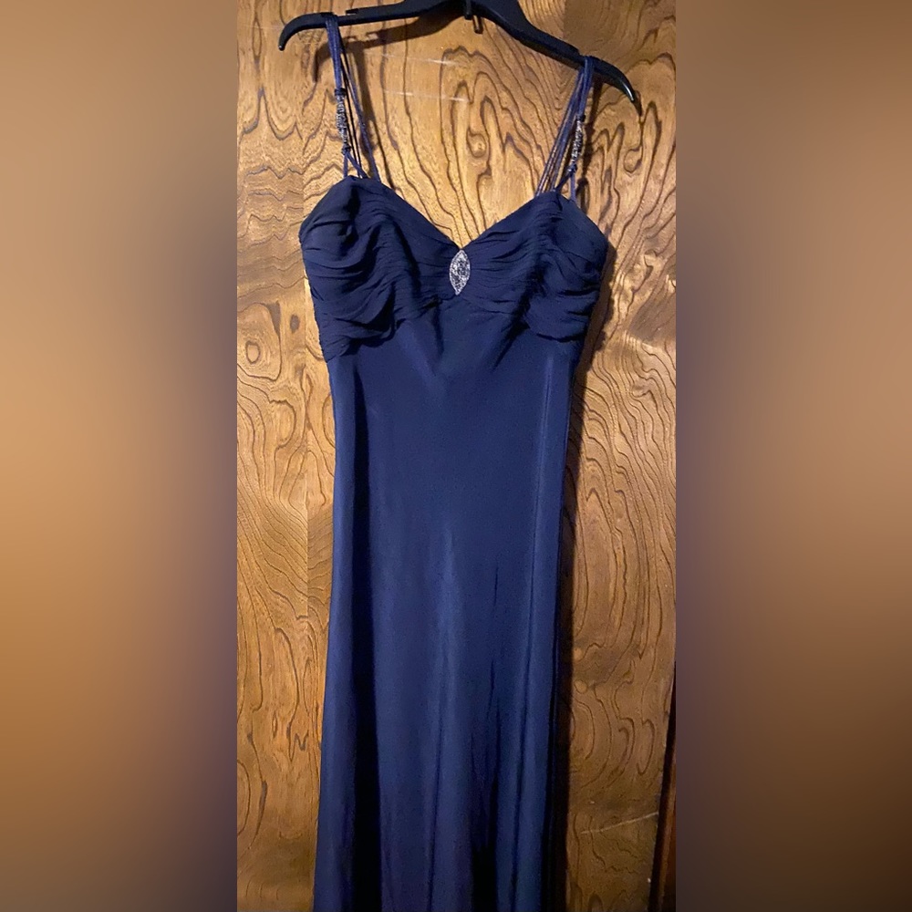A dress Clifford michael navy blue